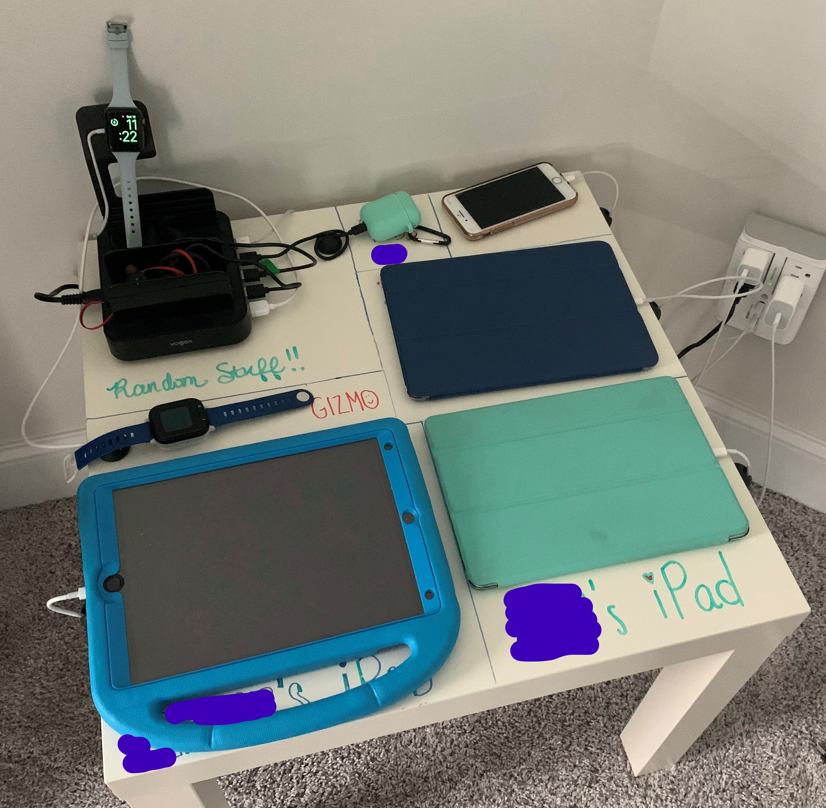 DIY Charging Station for Kids’ Electronics