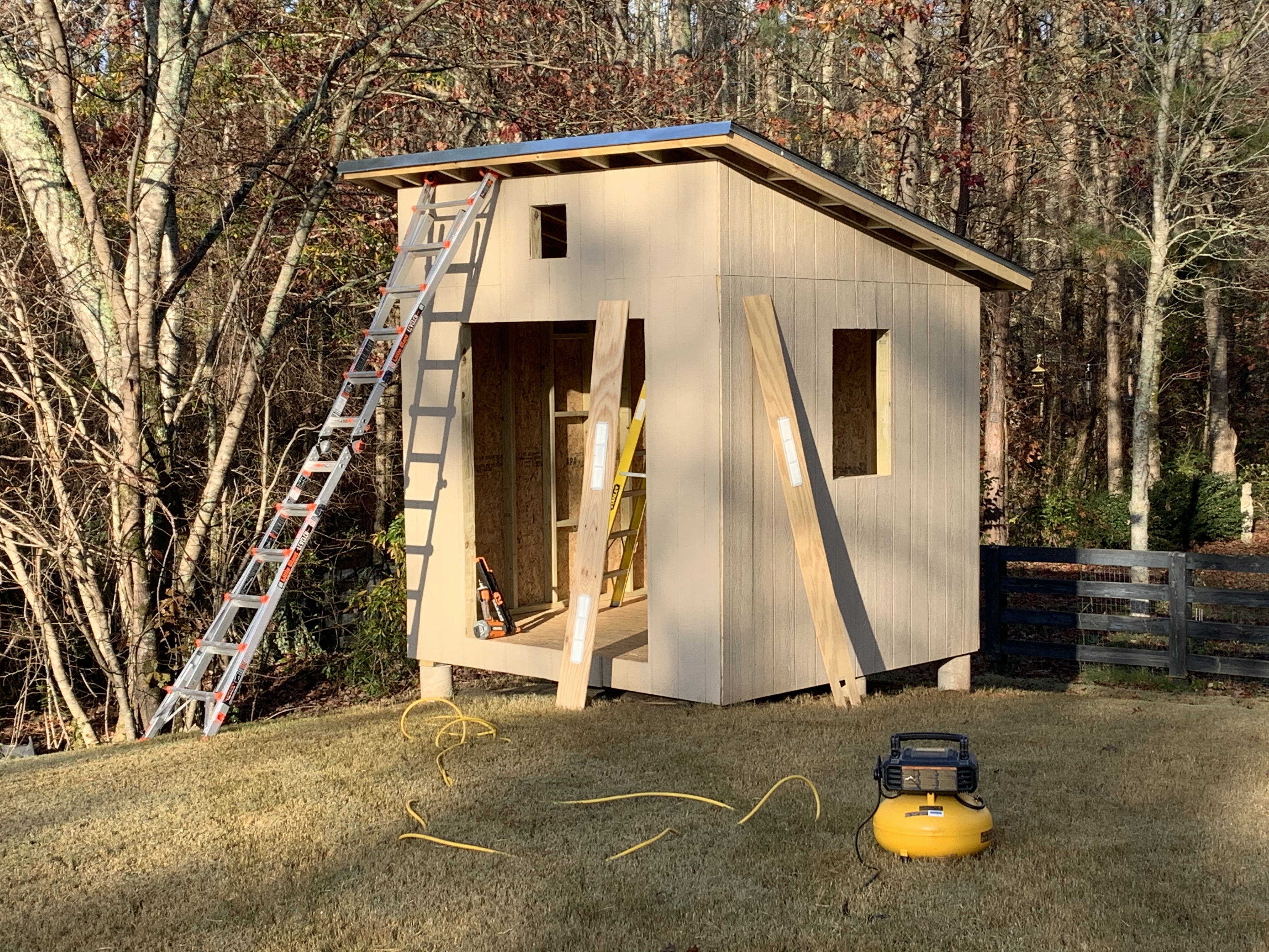 Backyard Shed DIY – Part 4! (Walls)