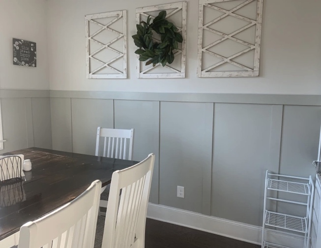 Breakfast Nook Board & Batten… flipped!