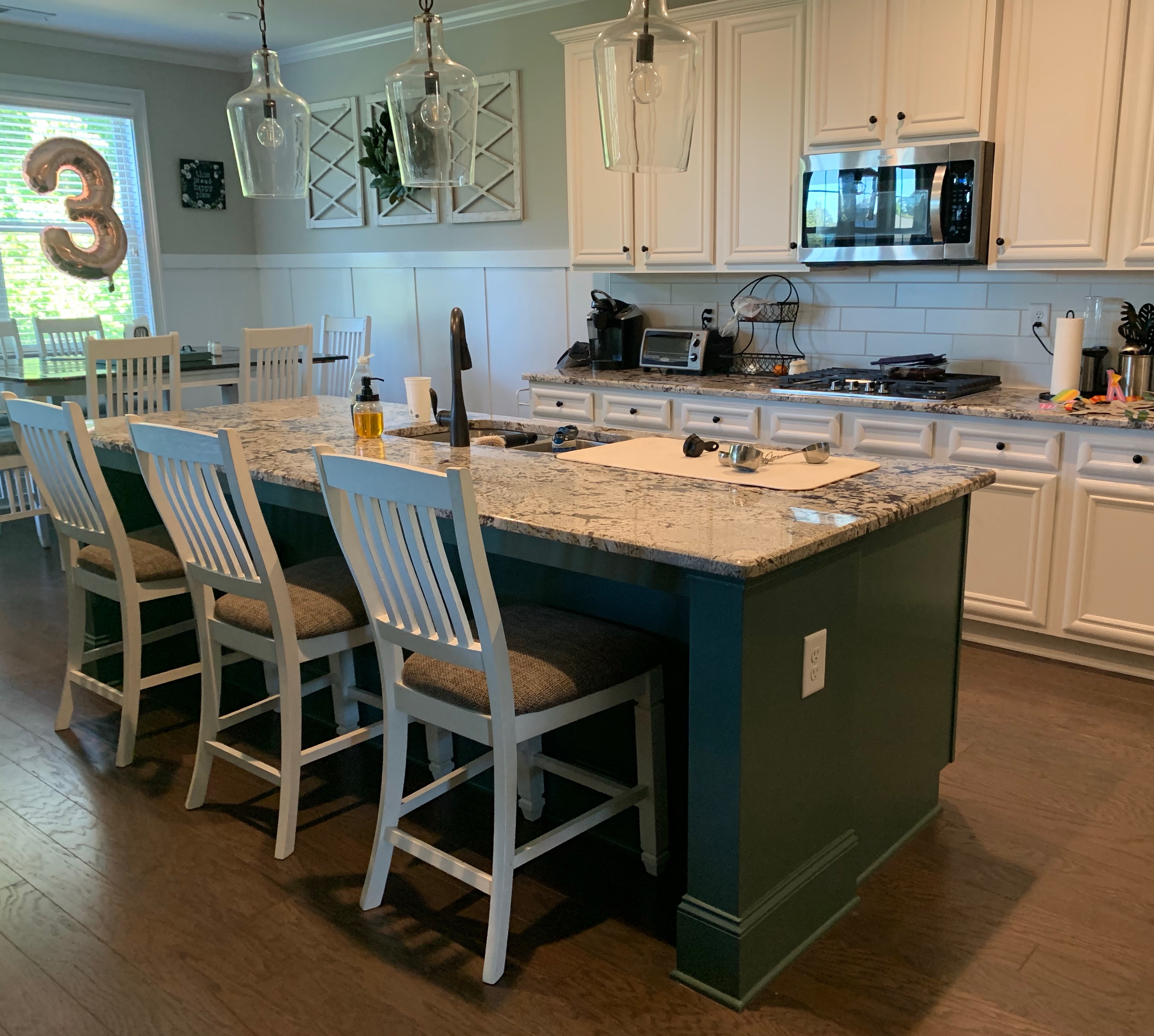 Should I Paint my Kitchen Island Green??