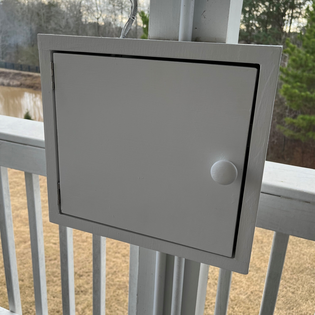 DIY Outdoor Cable Box Protector for Your TV