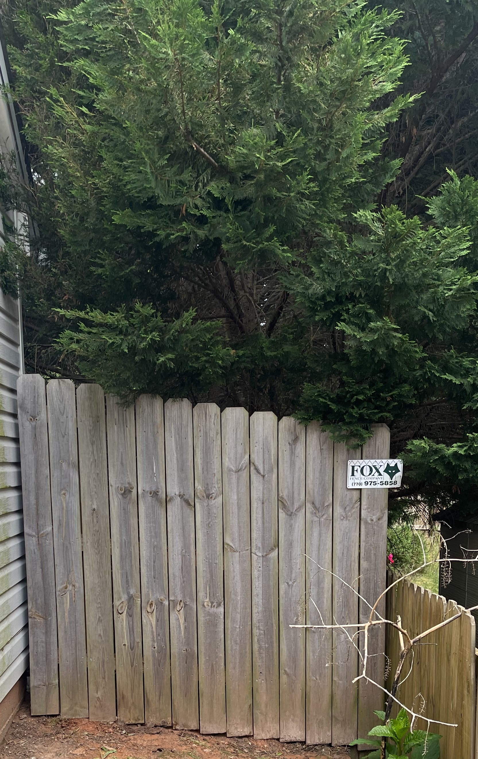 DIY: Fixing a Partially Collapsed Fence