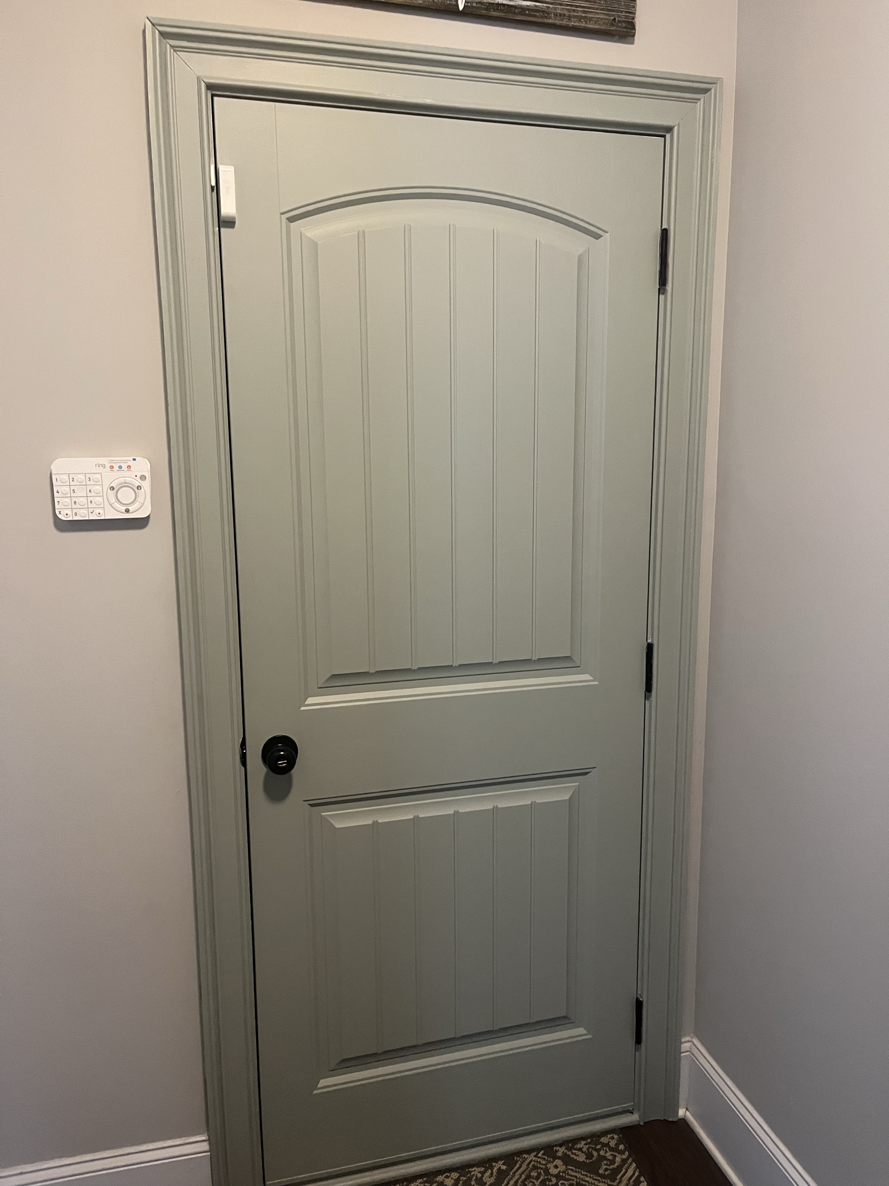 Painting an Interior Door AND its Trim: Game Changer!