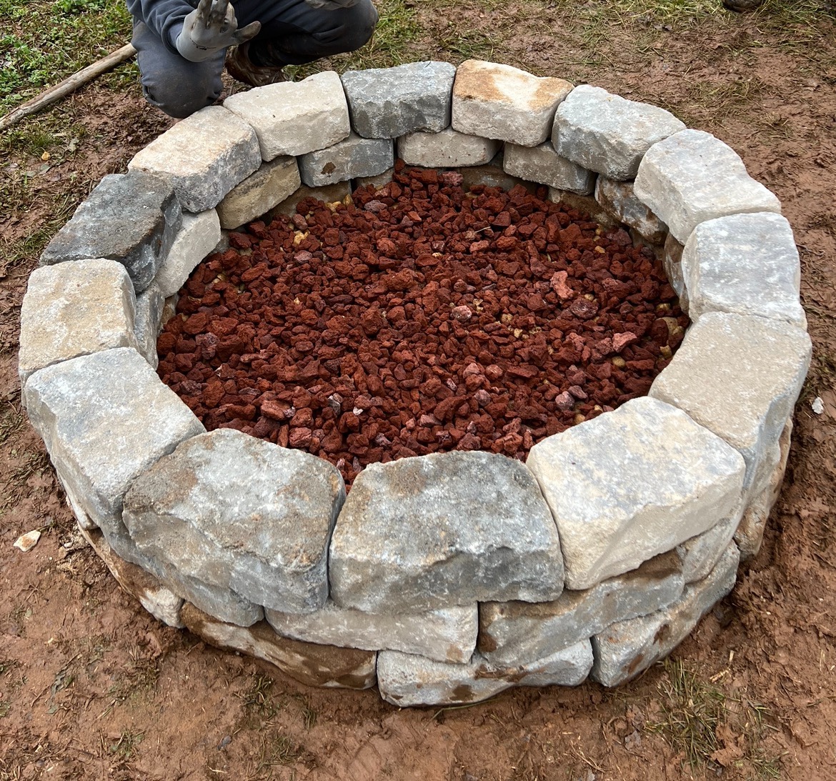 DIY Outdoor Firepit