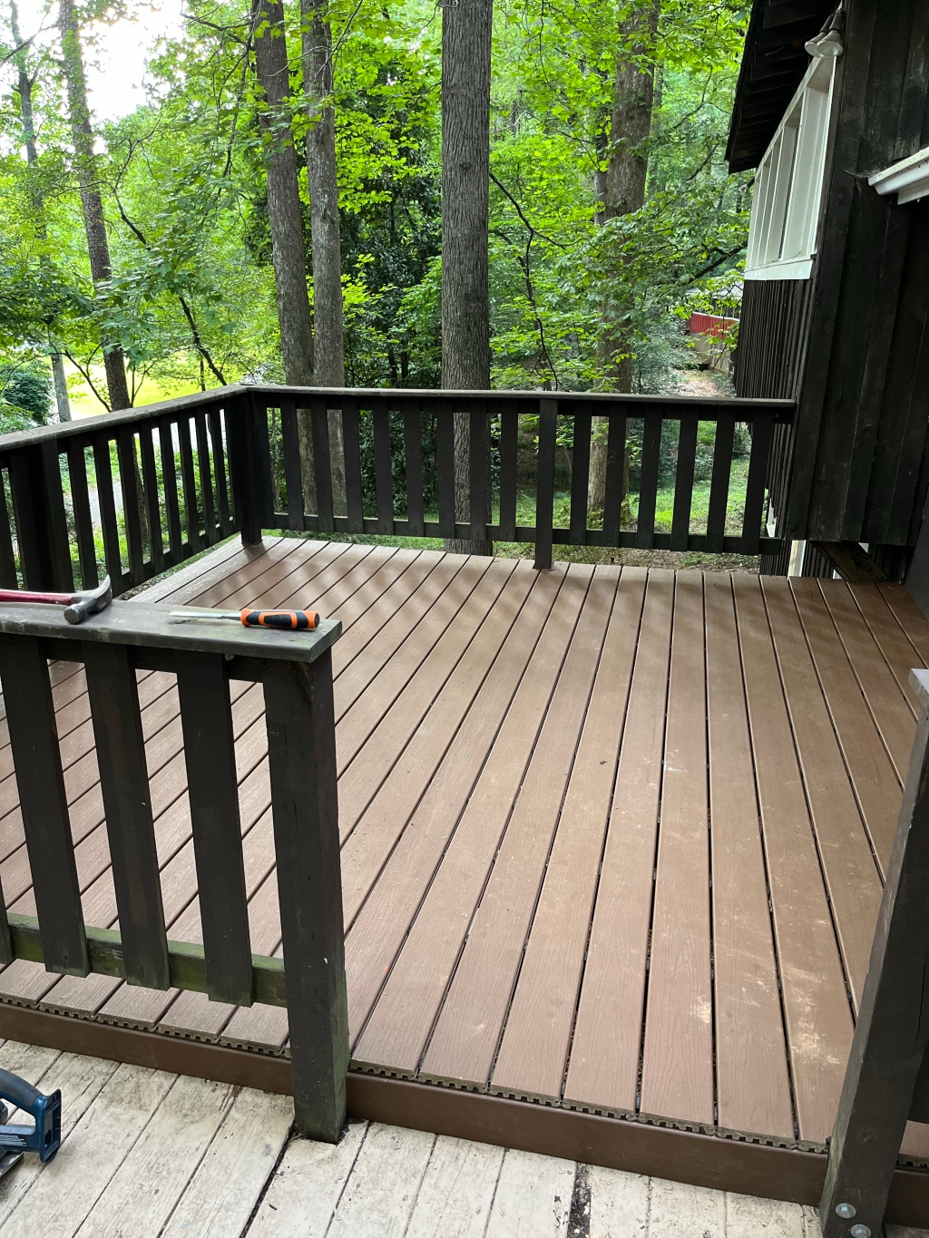 Deck Renovation with Trex Boards