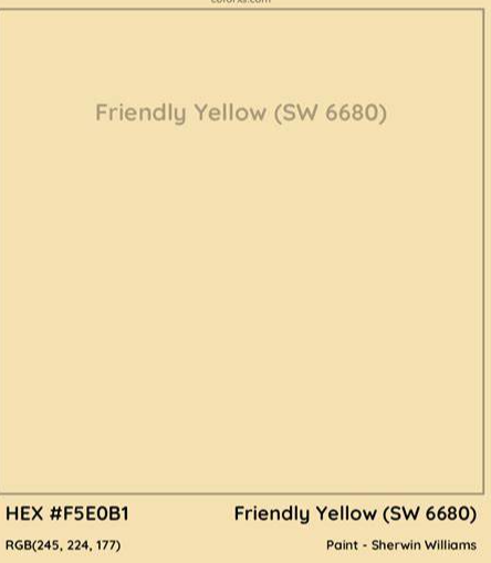 Transform Your Space with Sherwin Williams Friendly Yellow