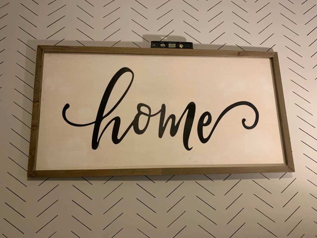 DIY Sharpie Herringbone Pattern